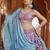 Lavender Georgette Sequins embroidery Semi-Stitched Lehenga choli & Dupatta