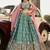 Lime green Georgette Sequins embroidery Semi-Stitched Lehenga choli & Dupatta