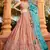 Nude Georgette Sequins embroidery Semi-Stitched Lehenga choli & Dupatta