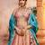 Nude Georgette Sequins embroidery Semi-Stitched Lehenga choli & Dupatta