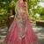 Pink colour Tissue sequin embroidery Semi-Stitched Lehenga choli & Dupatta