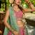 Pink colour Tissue sequin embroidery Semi-Stitched Lehenga choli & Dupatta