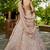 Nude colour Tissue sequin embroidery Semi-Stitched Lehenga choli & Dupatta