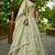 Lime Green colour Tissue sequin embroidery Semi-Stitched Lehenga choli & Dupatta