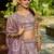Lavender colour Tissue sequin embroidery Semi-Stitched Lehenga choli & Dupatta
