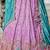 Lavender colour Tissue sequin embroidery Semi-Stitched Lehenga choli & Dupatta