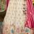 Cream colour Tissue sequin embroidery Semi-Stitched Lehenga choli & Dupatta