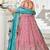 Pink colour Tissue sequin embroidery Semi-Stitched Lehenga choli & Dupatta