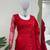Red Thread With sequin Work Satin silk blend Saree