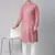 Old rose pathani kurtas