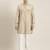 Beige cotton short pathani