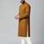 Mustard mirror embroidery kurtas