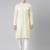Cream pathani kurtas