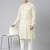 Cream pathani kurtas