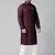 Purple mirror embroidery kurtas