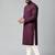 Purple mirror embroidery kurtas