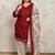 Rajnandini cotton blend printed ready to wear patiala salwar suit