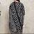 Rajnandini black & white cotton blend printed ready to wear patiala salwar suit