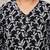 Rajnandini black & white cotton blend printed ready to wear patiala salwar suit