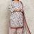 Rajnandini white cotton blend printed ready to wear patiala salwar suit