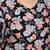 Rajnandini black cotton blend printed ready to wear patiala salwar suit