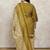 Rajnandini green cotton blend printed ready to wear patiala salwar suit