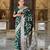 Dark Green Color Banarasi Silk Meenakari Design Saree