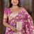Light Purple Color Banarasi Silk Meenakari Design Saree