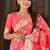 Pink Color Banarasi Silk Meenakari Design Saree