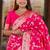 Rani Pink Color Banarasi Silk Meenakari Design Saree