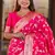Rani Pink Color Banarasi Silk Meenakari Design Saree