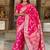 Rani Pink Color Banarasi Silk Meenakari Design Saree