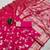 Rani Pink Color Banarasi Silk Meenakari Design Saree