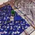 Royal Blue Color Banarasi Silk Meenakari Design Saree