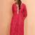 Women's falsa bandhani foil print kurta - unique raksha bandhan digital print ethnic wear