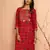 Wored patola print foil kurta - festive raksha bandhan traditional digital print ethnic wear