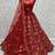 Red Net Heavy Fancy Embroidered Designer Lehenga Choli