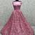 Pink Net Heavy Fancy Embroidered Designer Lehenga Choli