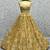 Golden Net Heavy Fancy Embroidered Designer Lehenga Choli
