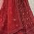 Red Net Heavy Fancy Embroidered Designer Lehenga Choli
