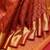 Red brocade kanjivaram silk saree