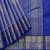 Blue designer kanjivaram silk saree