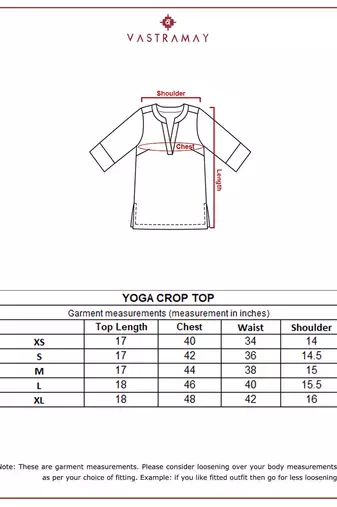 Wonavy blue cotton crop yoga top with geometric embroidery & dolman sleeves