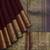 Maroon silk saree
