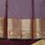 Maroon silk saree