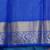 Blue pattu saree