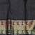 Lavender and black pure zari silk saree