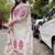 White Embroidered Cotton Kurta and Pant Set with Dupatta
