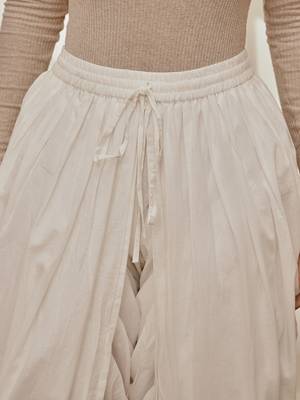 Wowhite cambric cotton dhoti yoga pants with drawstring waist 4