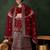 Maroon Semi-Stiched Heavy Zari Embroidery Velvet Lehenga Choli 
